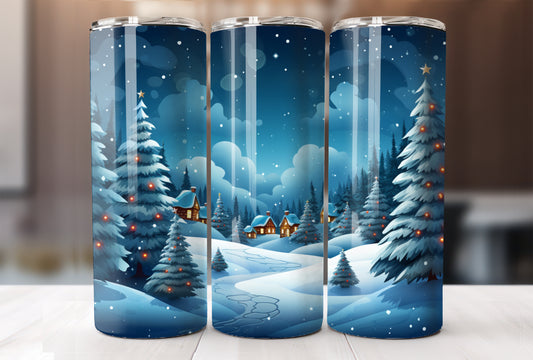 Christmas Tumbler Wrap V1 #6