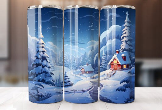 Christmas Tumbler Wrap V1 #9