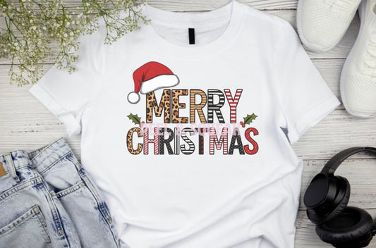 DTF - Merry Christmas Multi Coloured