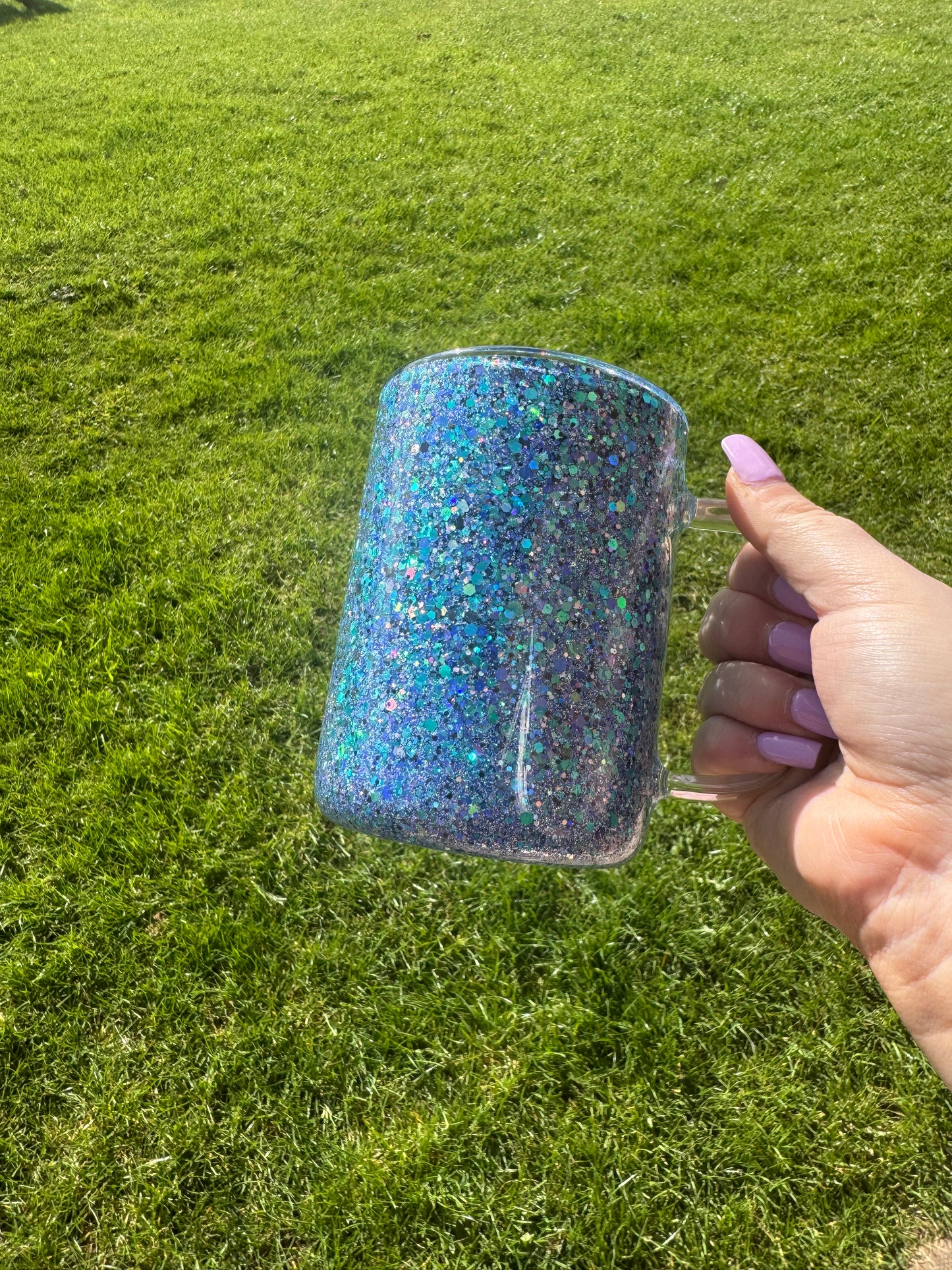 GLASS 15oz Double Walled Mug