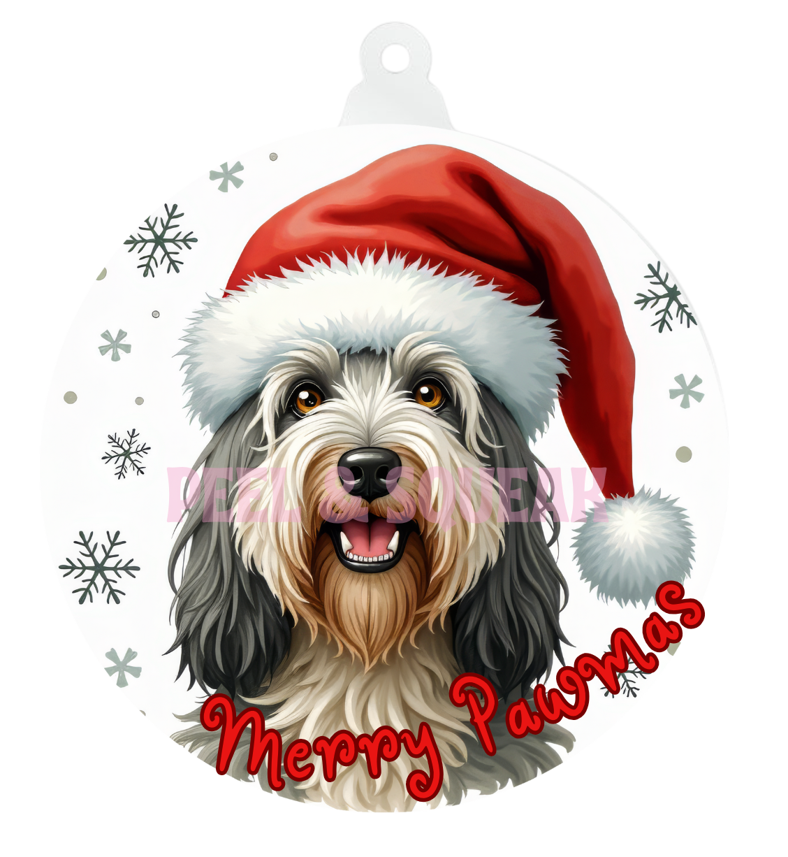 Acrylic Bauble (8cm) (Suitable For Sublimation)