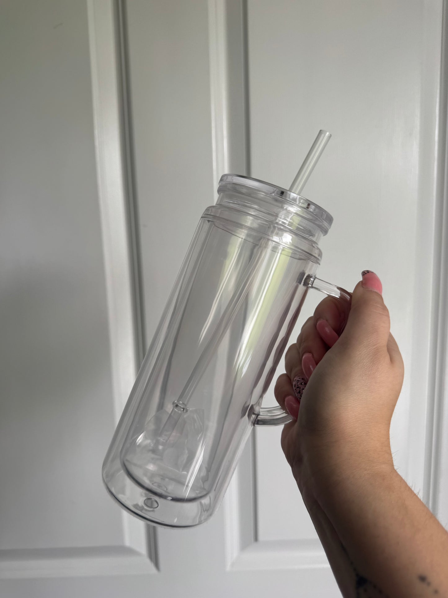 20oz Snowglobe Handled