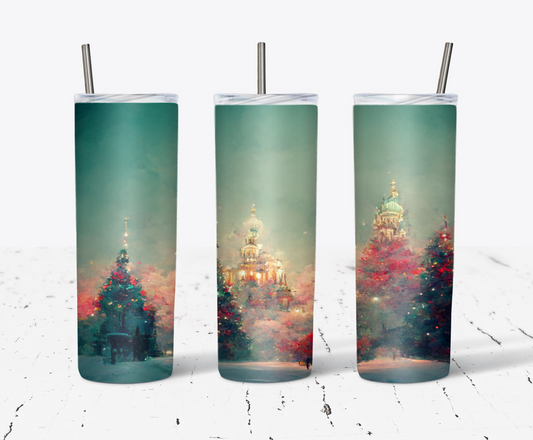 Christmas Tumbler Wrap #1