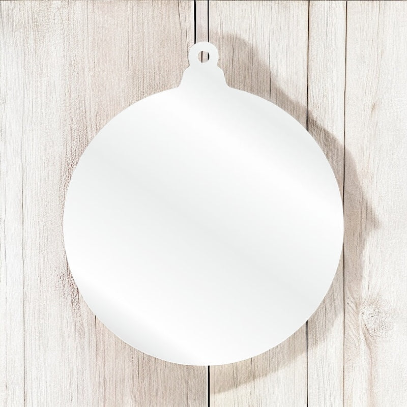 Acrylic Bauble (8cm) (Suitable For Sublimation)
