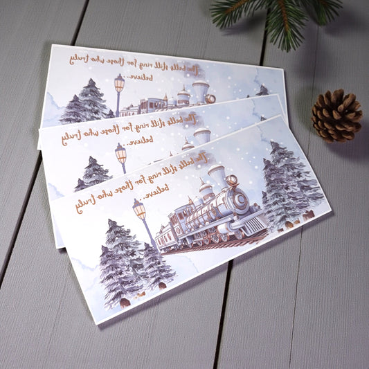 Blue Choo Choo Mug Wrap