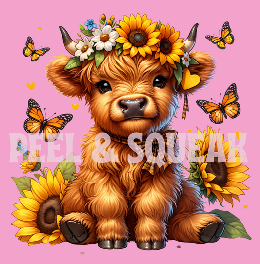 Sitting Sunflower Coo #10