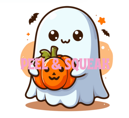 DTF - Ghost With Pumpkin
