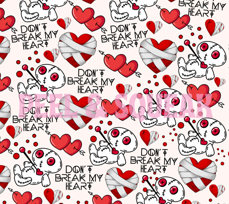 TGDS - Don't Break My Heart Tumbler Wrap