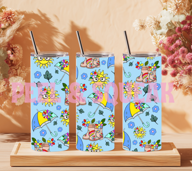 TGDS - Rainbow Umbrella and Sun Tumbler Wrap