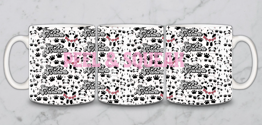 TGDS - Your My Fav Panda Mug Wrap