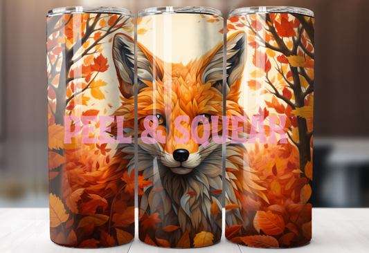 Autumn Fox Tumbler Wrap
