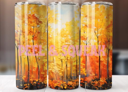 Autumn Woodland Tumbler Wrap