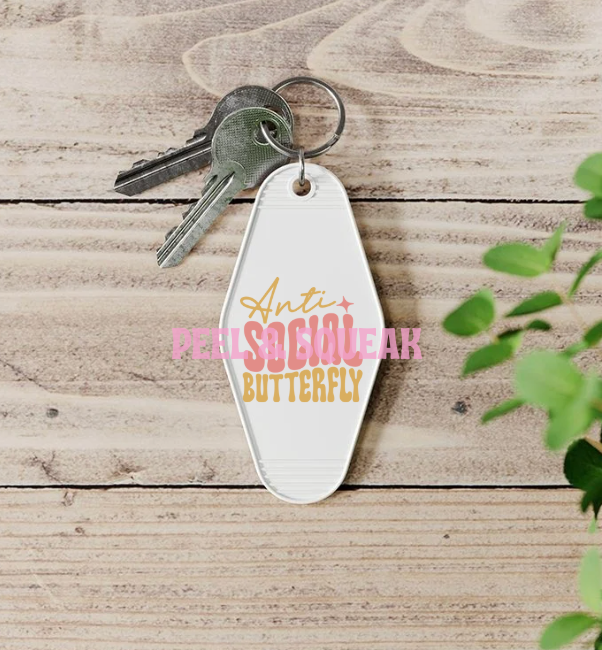 UVDTF - Anti Social Butterfly Quote