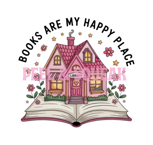 UVDTF - Books Are My Happy Place