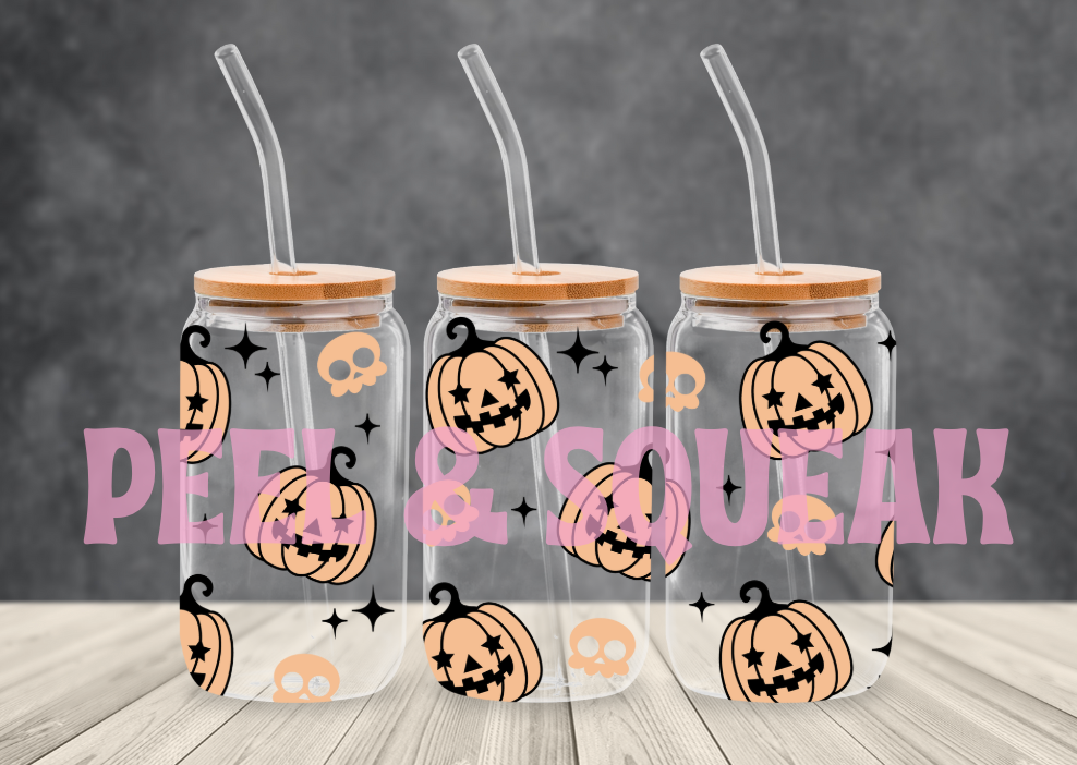UVDTF - Scary Pumpkin Libby Wrap