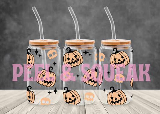 UVDTF - Scary Pumpkin Libby Wrap