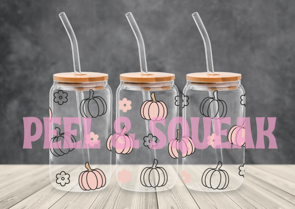 UVDTF - Pumpkin Daisy Libby Wrap