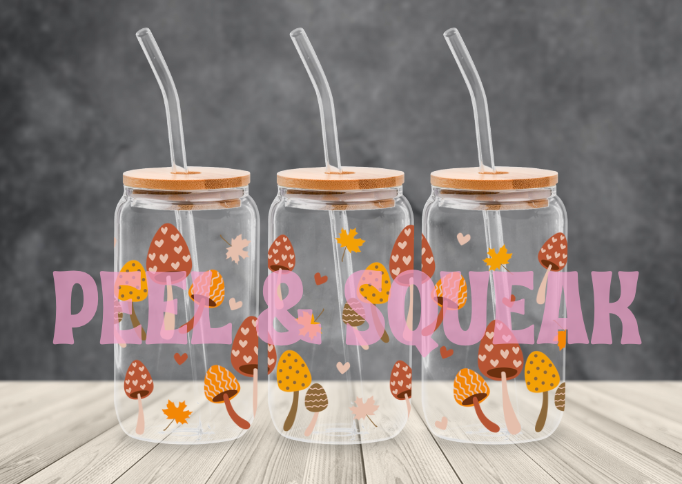 UVDTF - Autumn Mushroom Libby Wrap