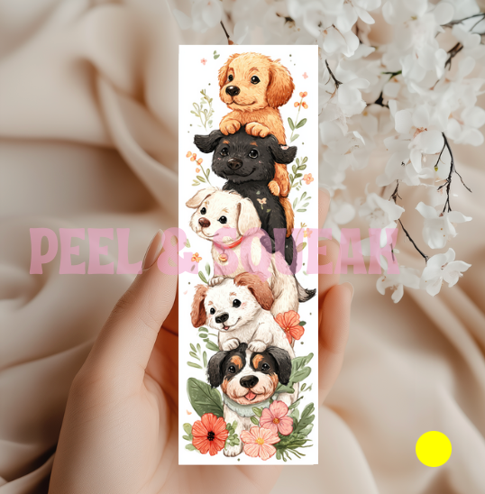 Dog Stack Bookmarks
