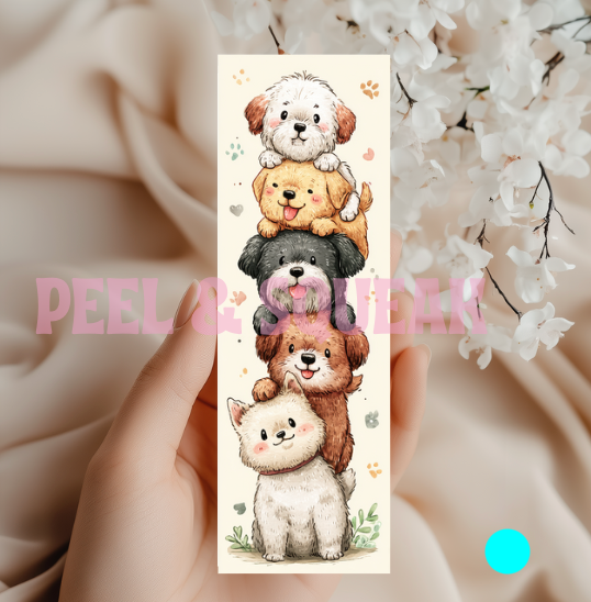 Dog Stack Bookmarks
