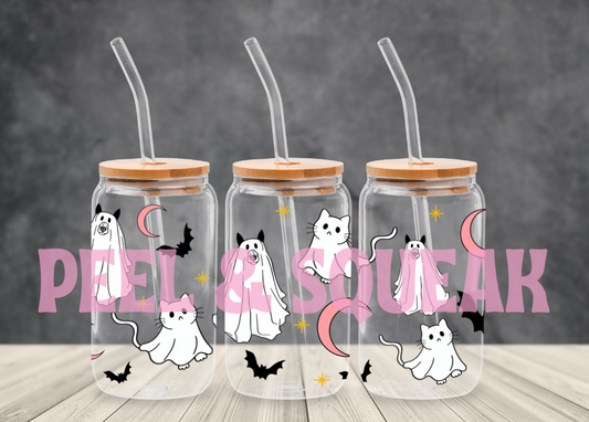 UVDTF - Cats And Dog Ghosts Libby Wraps