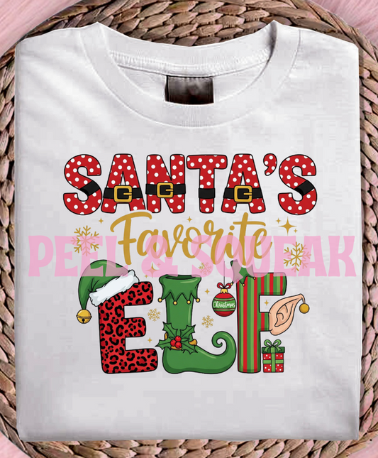 DTF - Santa's Favourite Elf