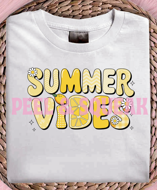 DTF - Summer Vibes Yellow