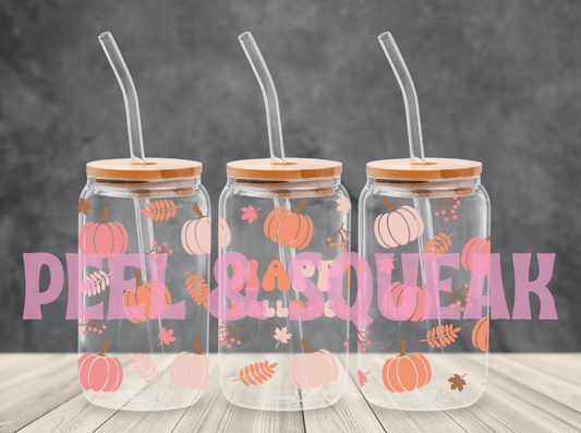 UVDTF - Pink Happy Halloween Libby Wrap