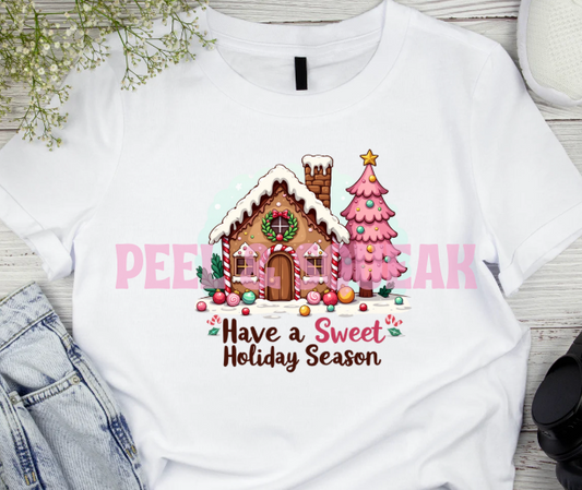 DTF - Gingerbread House Sweet Christmas