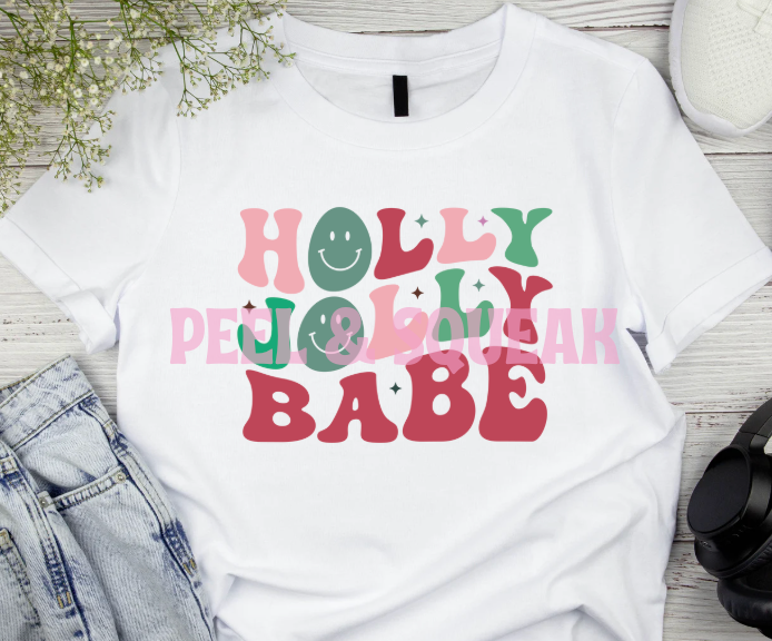 DTF - Holly Jolly Babe