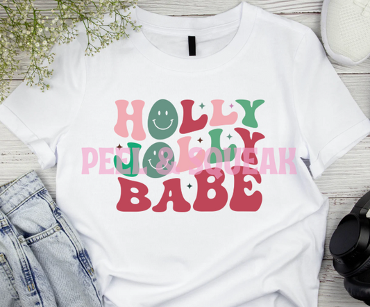 DTF - Holly Jolly Babe
