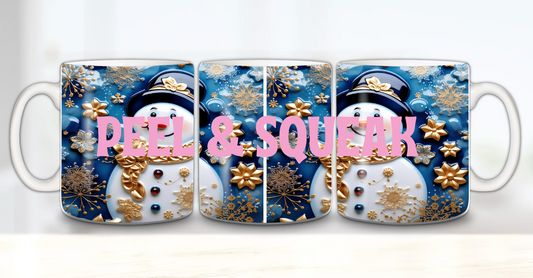 Snowman Mug Wrap