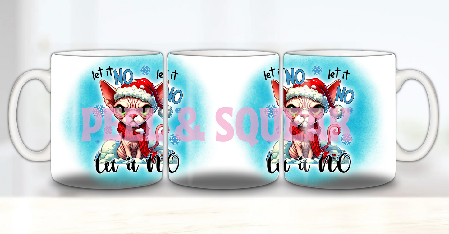 Let It No - Grumpy Kitty Mug Wrap