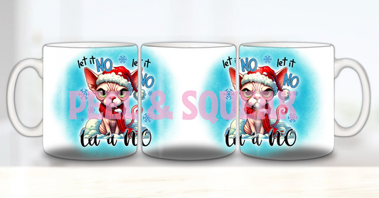 Let It No - Grumpy Kitty Mug Wrap