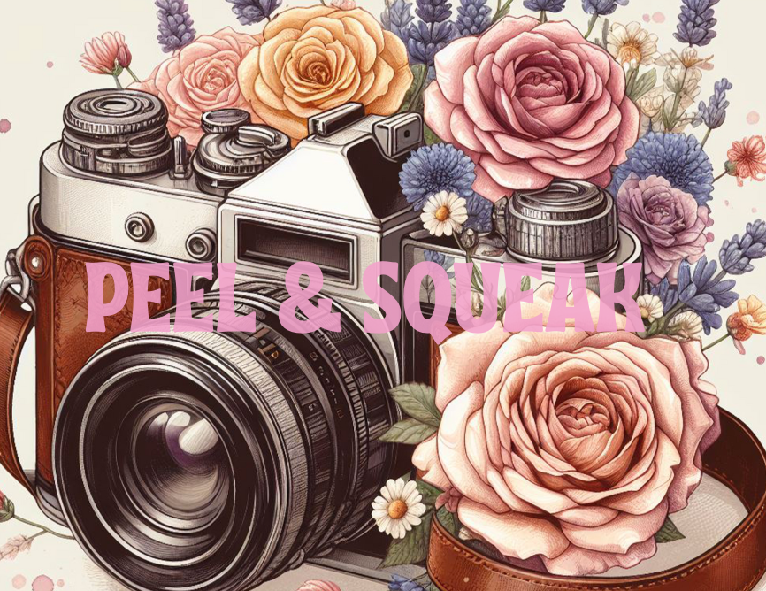 Floral Camera Tumbler Wrap