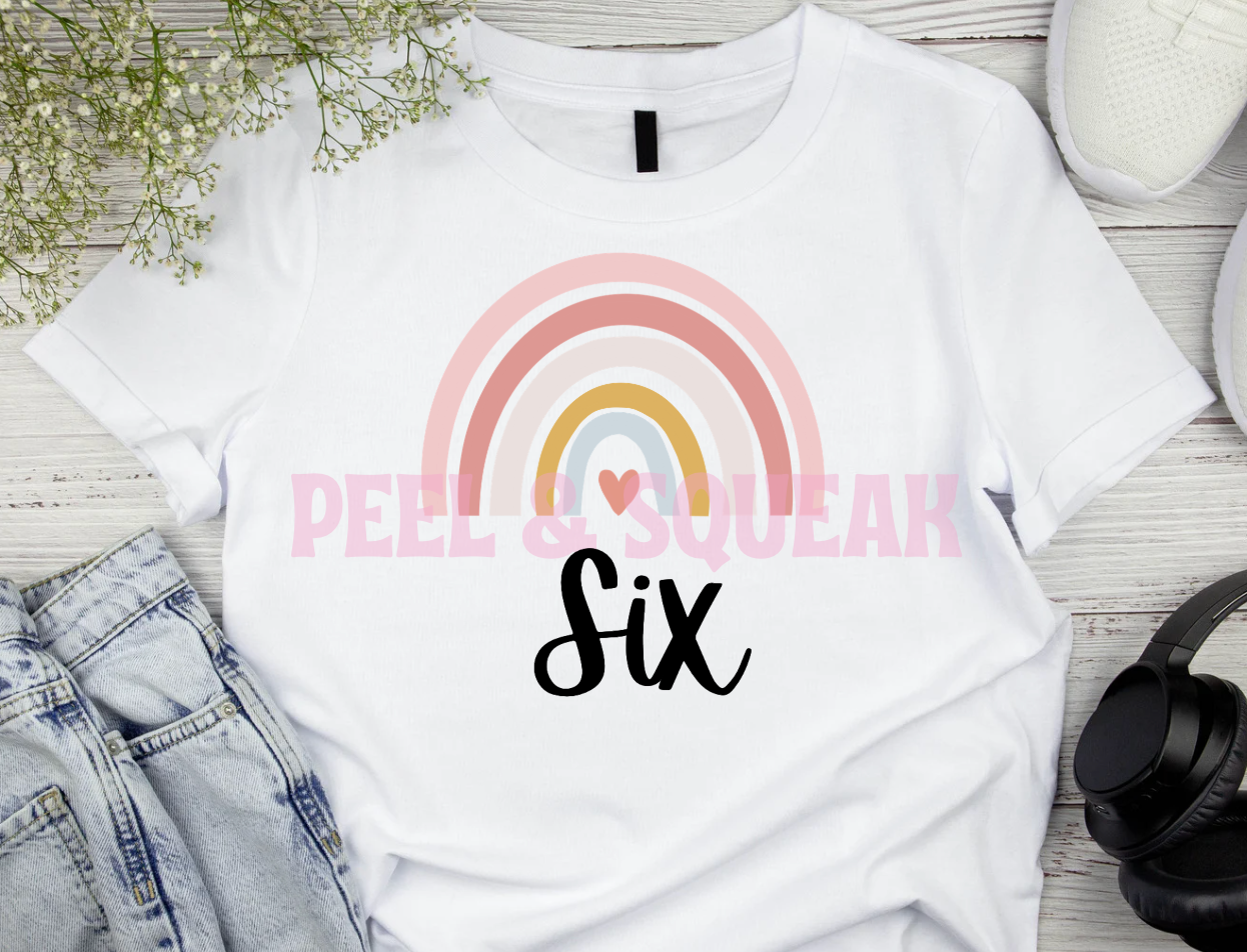 DTF - 1-10 Rainbow