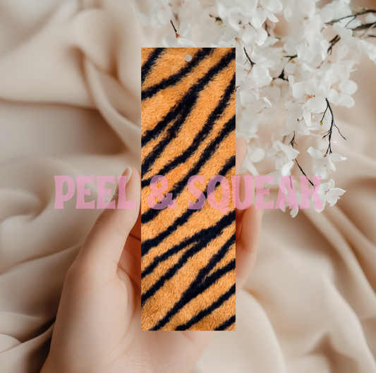 Tiger Print Bookmark