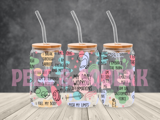 UVDTF - Workout Affirmations Libby Wrap