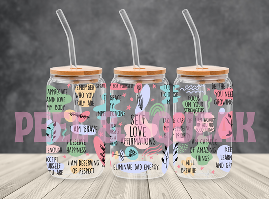 UVDTF - Self Love Affirmations Libby Wrap