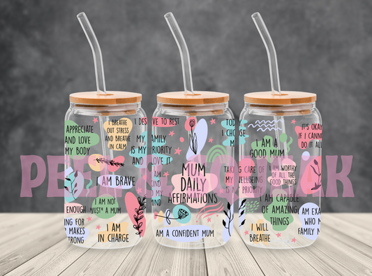 UVDTF - Mum Affirmations Libby Wrap
