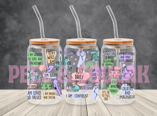 UVDTF - Kid Affirmations Libby Wrap