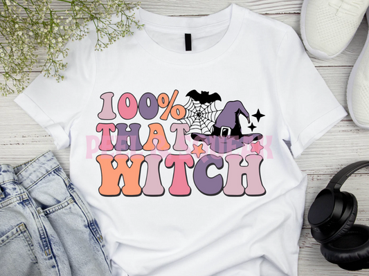 DTF - 100% That Witch