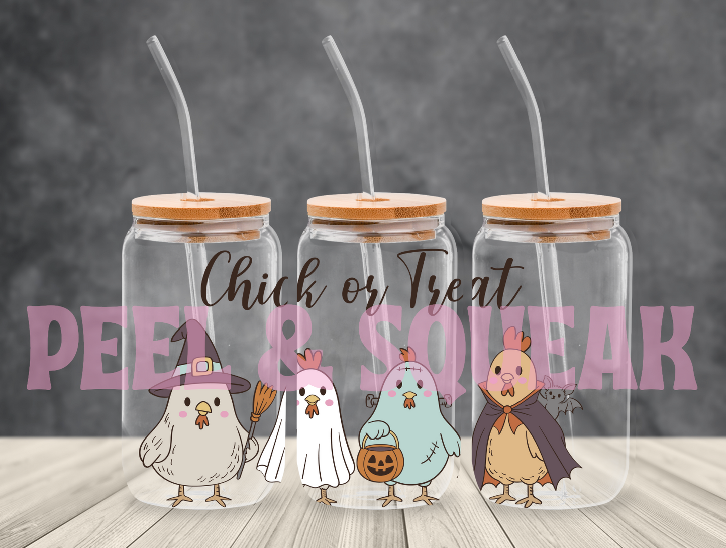 UVDTF - Chick Or Treat Libby Wrap