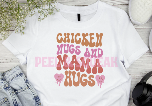 DTF - Chicken Nugs And Mama Hugs