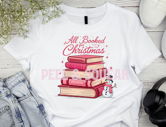 DTF - All Booked For Christmas (Pink Stack)