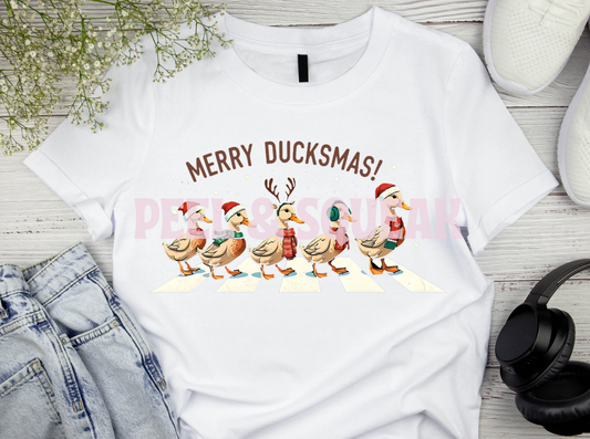 DTF - Merry Duckmas - Duck Crossing