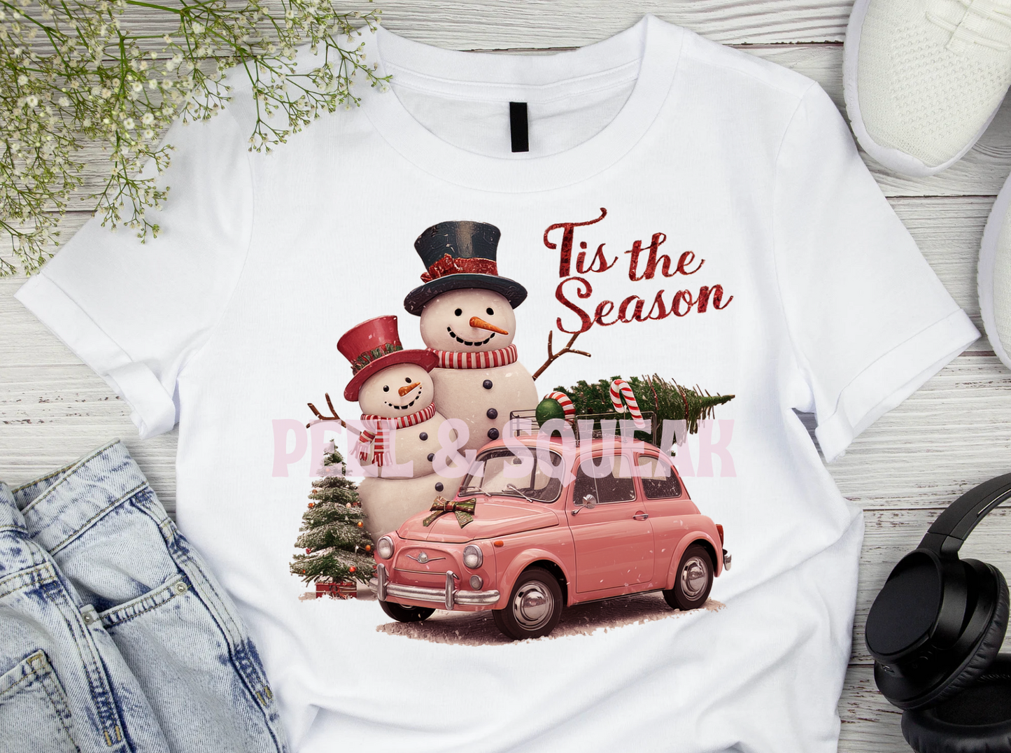 DTF - Tis The Season Snowman