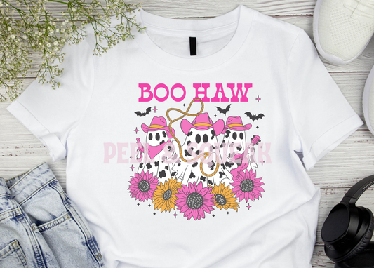 DTF - Boo Haw Pink Ghosty
