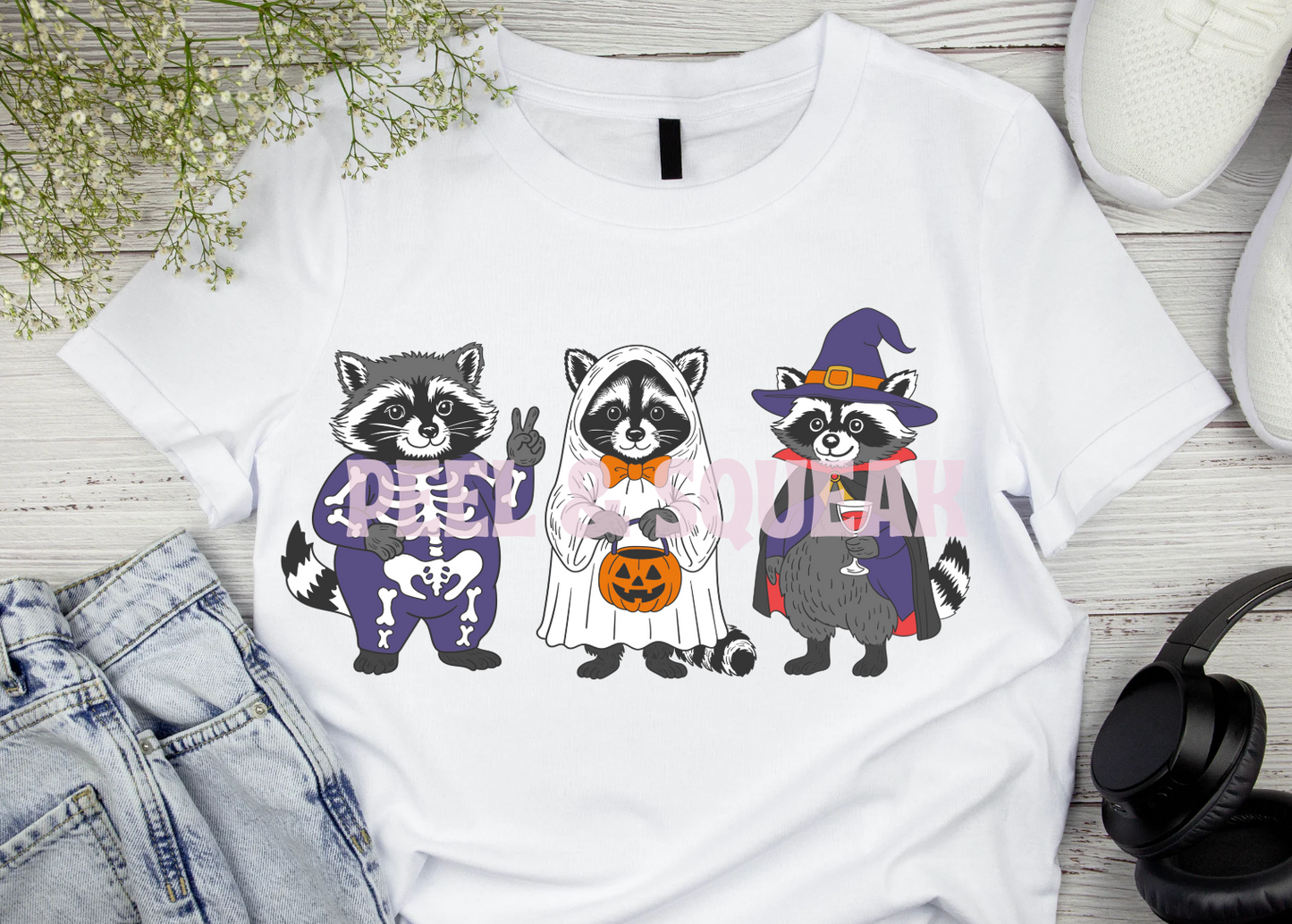 DTF - Raccoon Trio