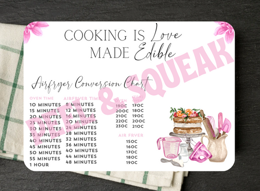CHOPPING BOARD - Cooking Is Love